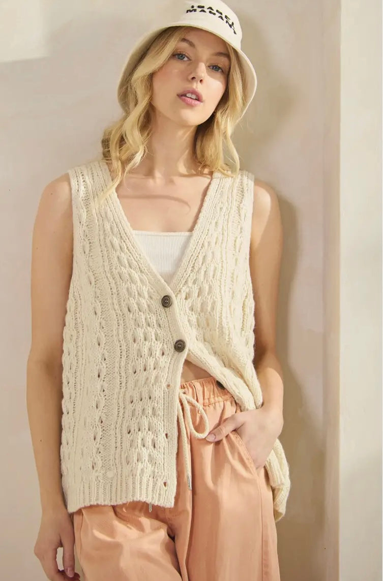 Oak & Ivory Vest