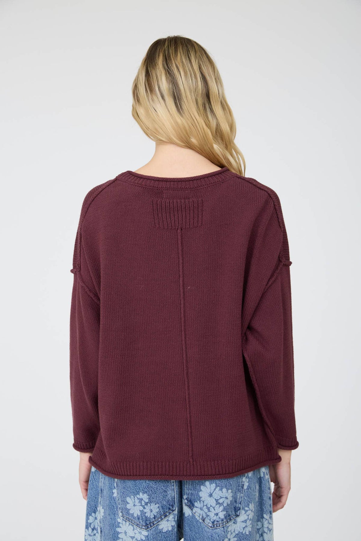 Maroon Days Sweater
