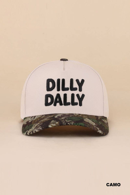Dilly Dally Hat: Camo