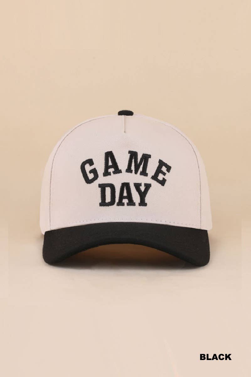Game Day Hat: Black
