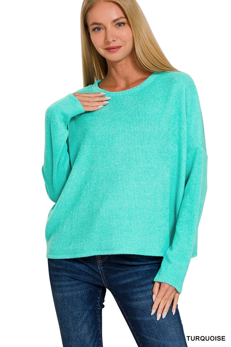 Comfy Coral Early Fall Top