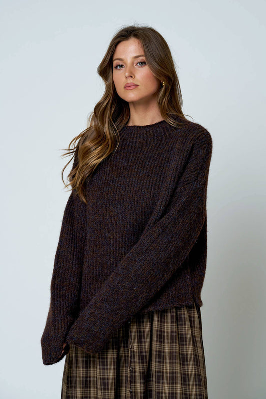 Espresso Maple Sweater