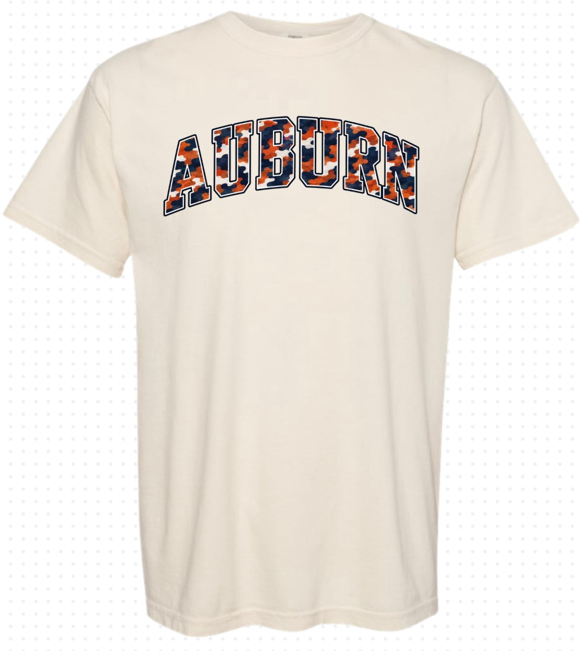 Auburn T-shirt (Orange/Navy Letters)