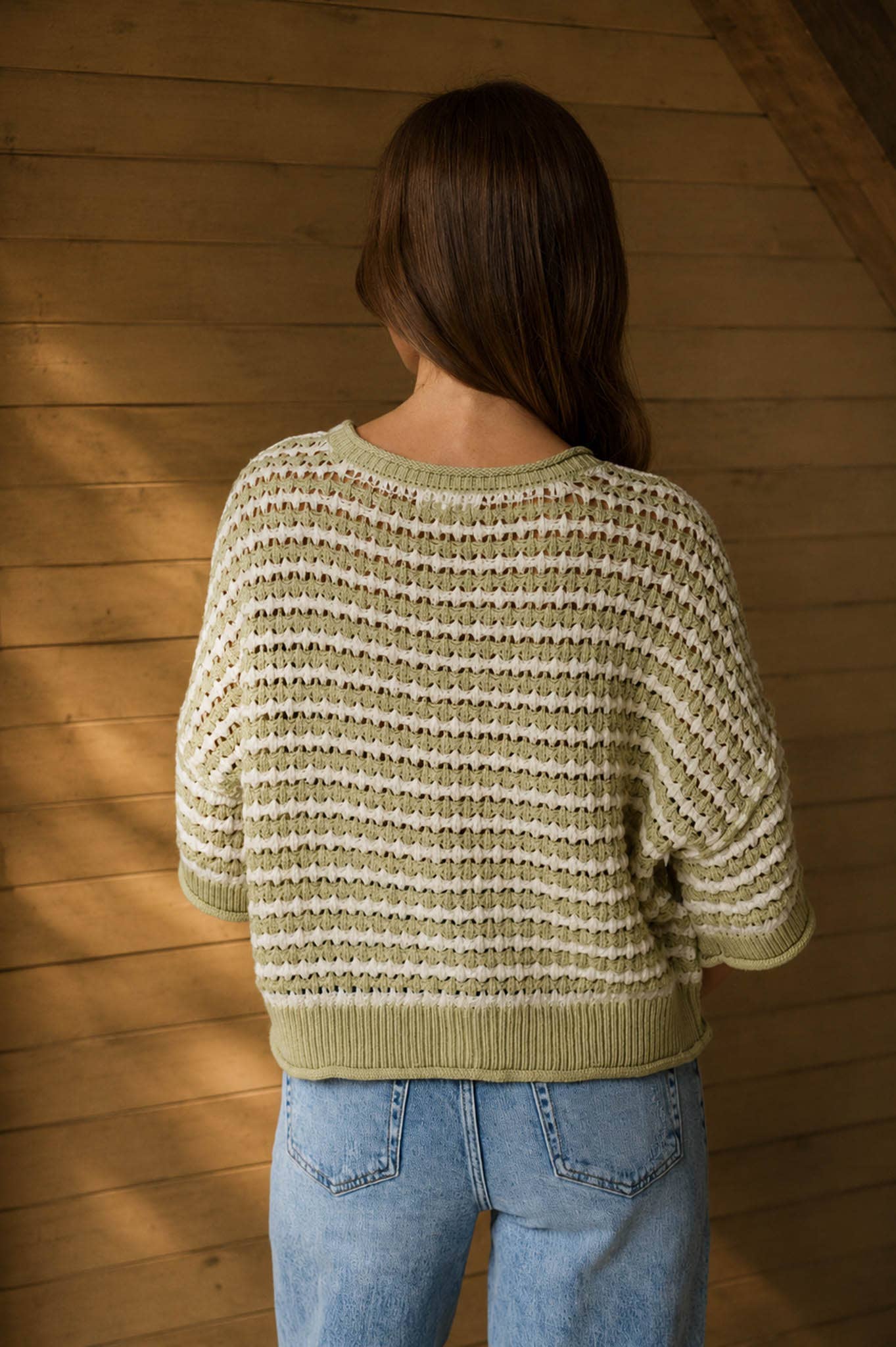 Sage Charm Cardigan Sweater