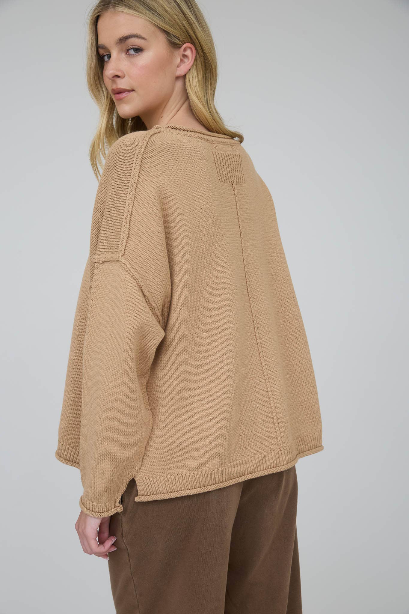 Coffee Drift Sweater