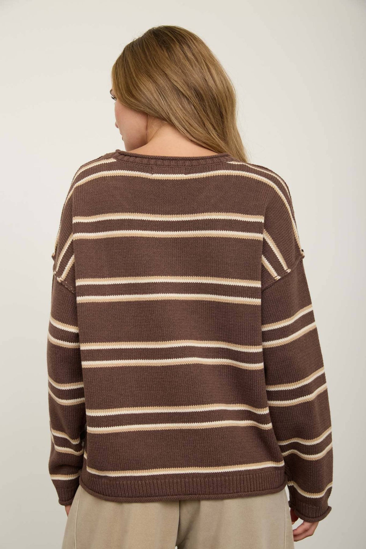 Brown Fall Days Sweater