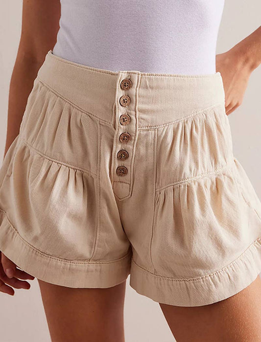 Apricot Denim Willow Shorts