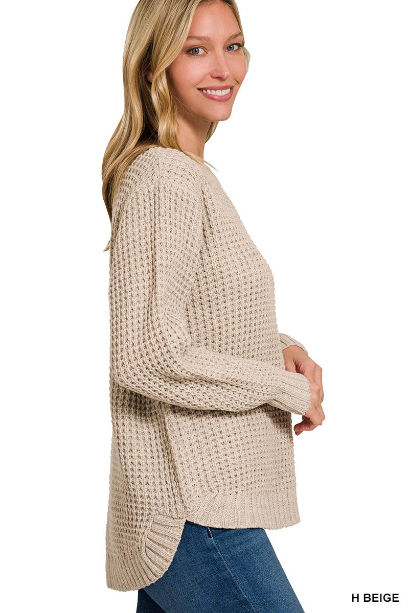 Blissful BEIGE Cool Night Sweater