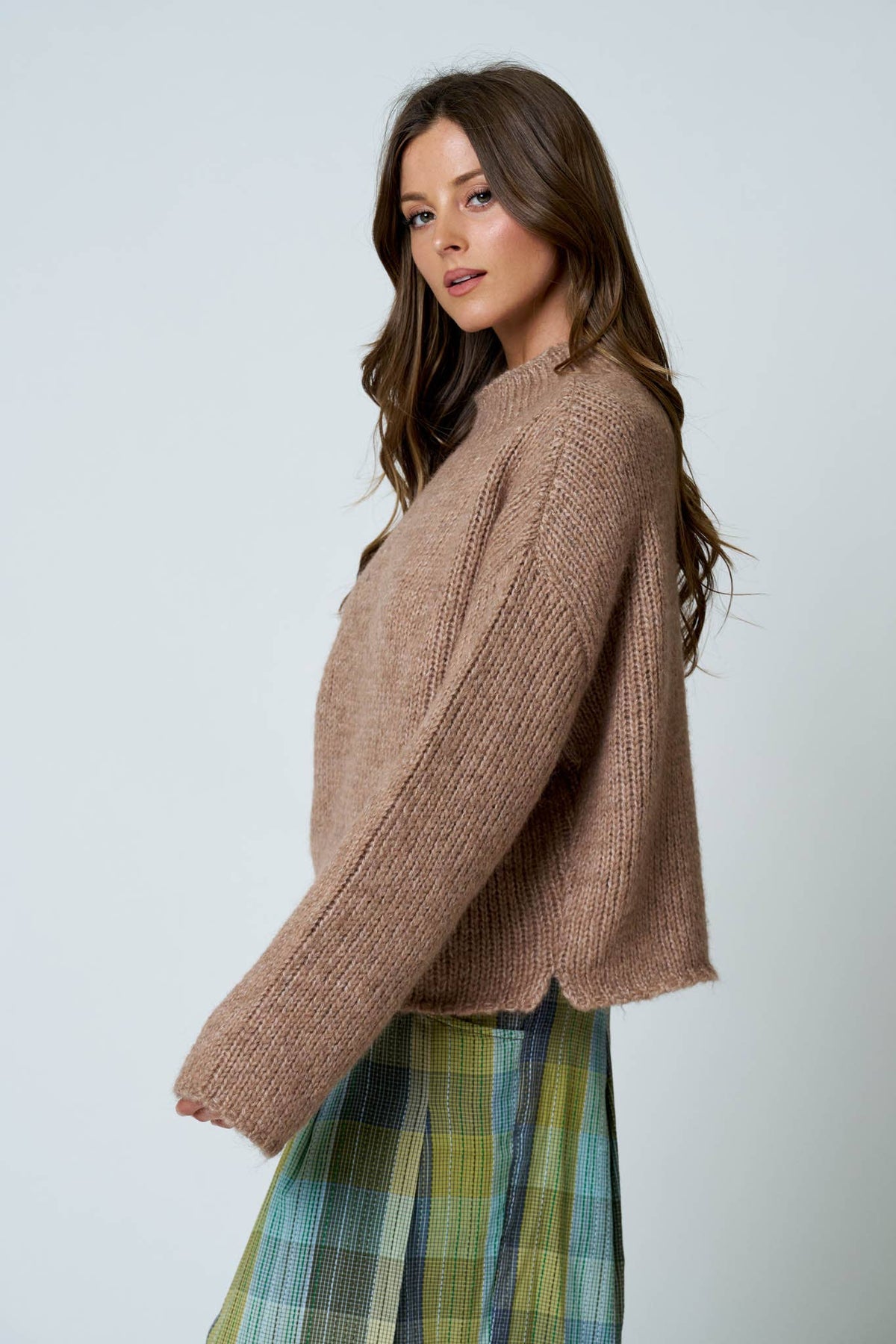 Cozy in Mocha Sweater