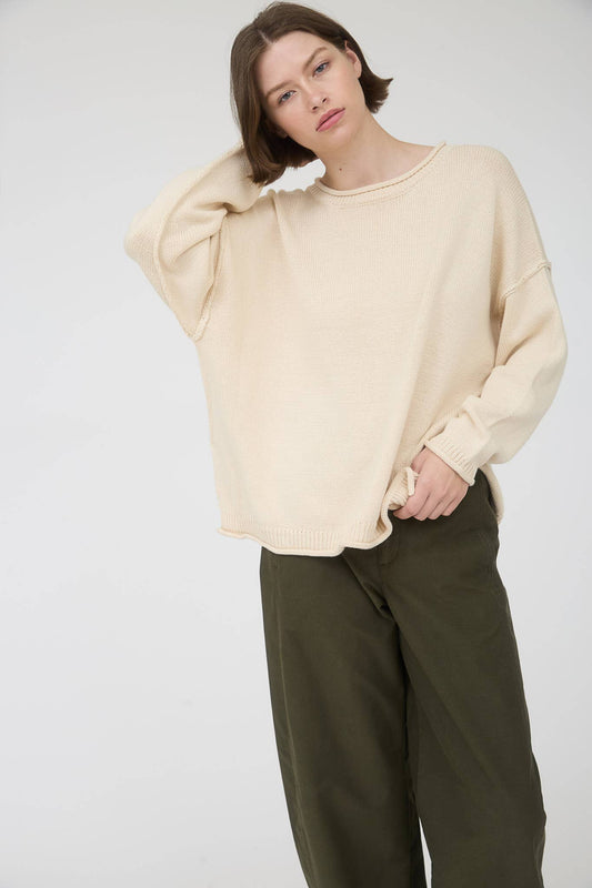 Oatmeal Drift Sweater