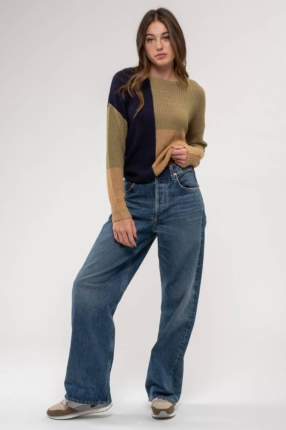 Harvest Block Sweater