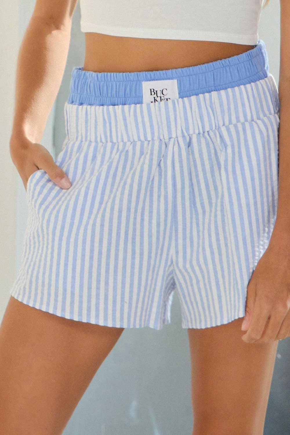 Double Banded Sky Blue Boxer