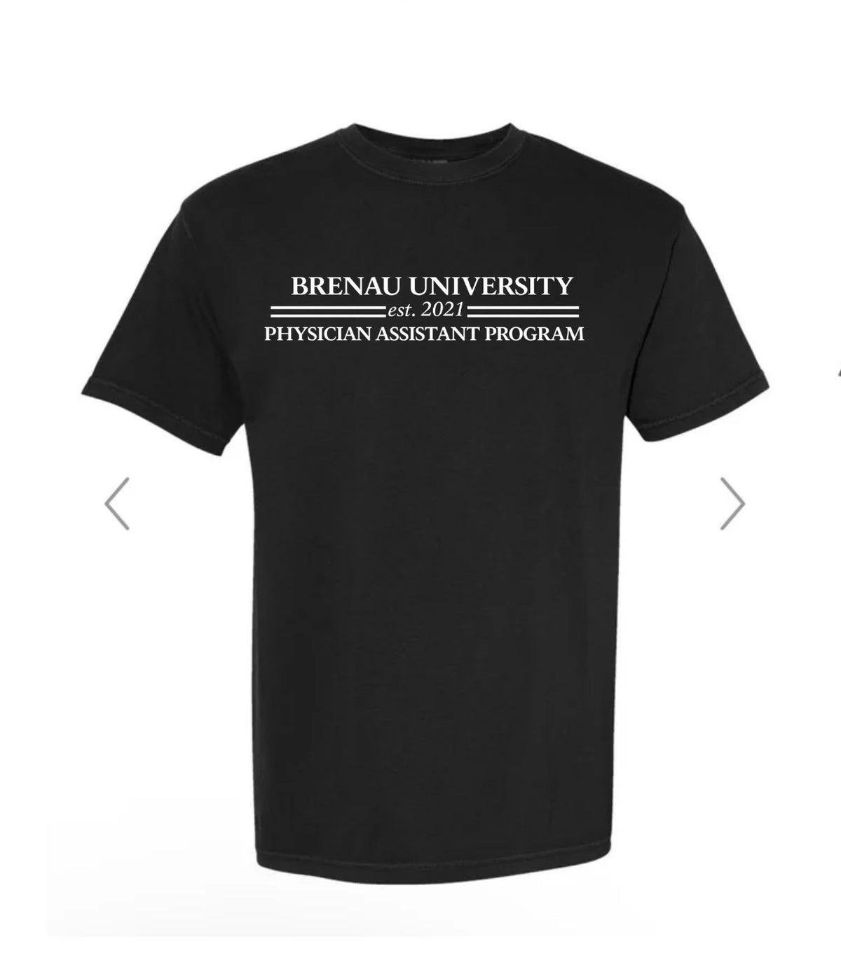 Brenau White Text (Comfort Color)
