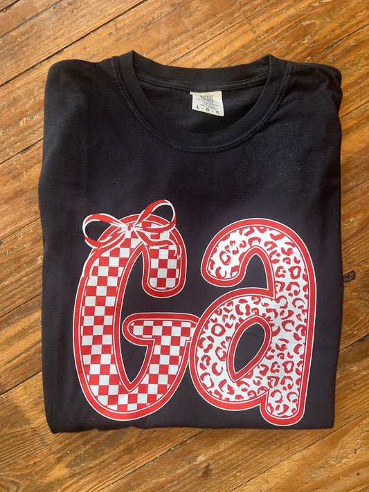 GA (Checkered & Leopard) TShirt/Sweatshirt
