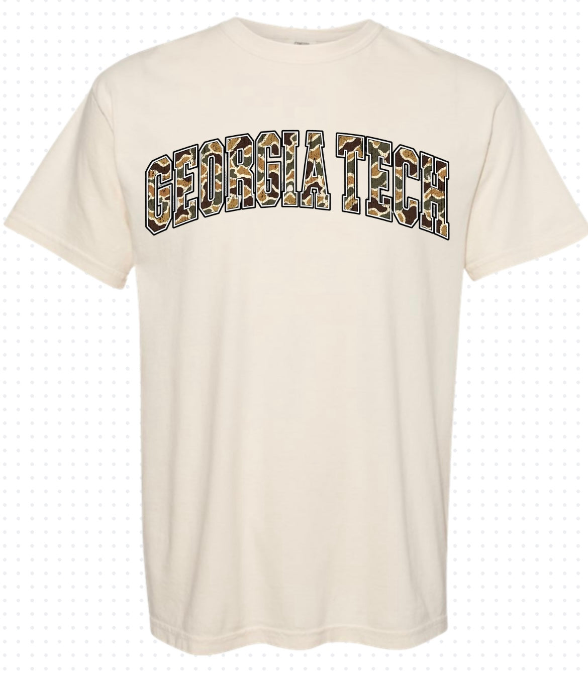 Georgia Tech T-shirt (Camo Letters)