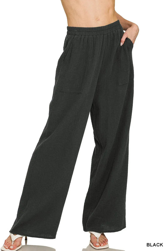 Black Shores Pants