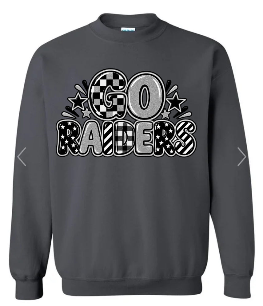 GO Raiders Charcoal Sweatshirt