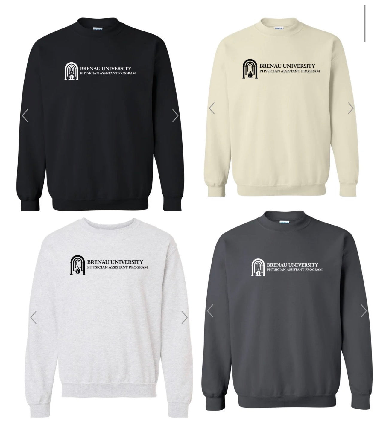 Brenau Logo Crewneck Sweatshirt