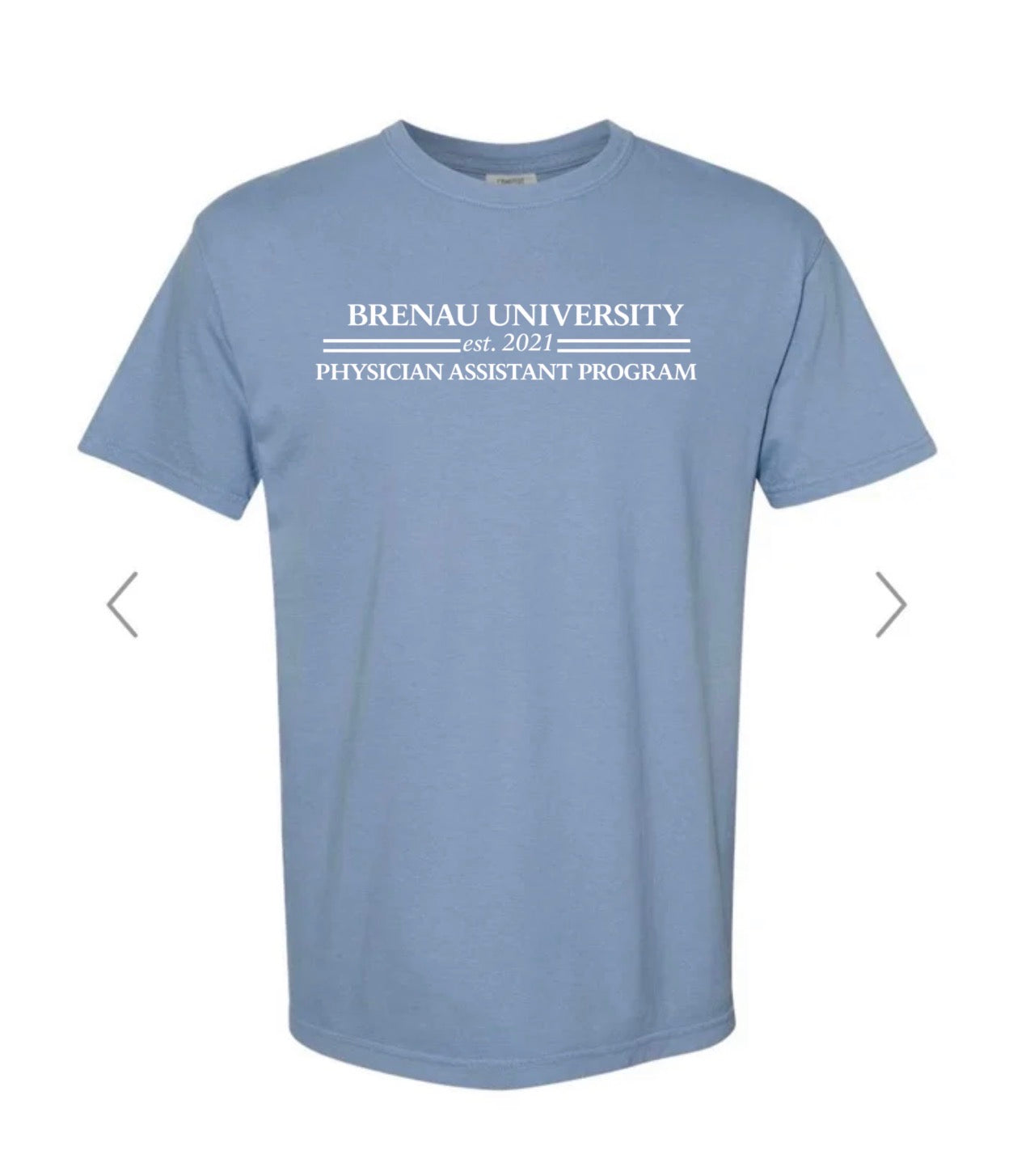 Brenau White Text (Comfort Color)
