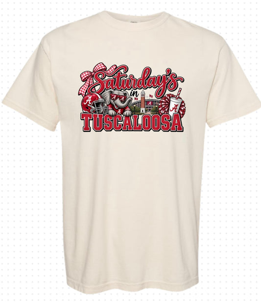 Saturdays in Tuscaloosa T-shirt