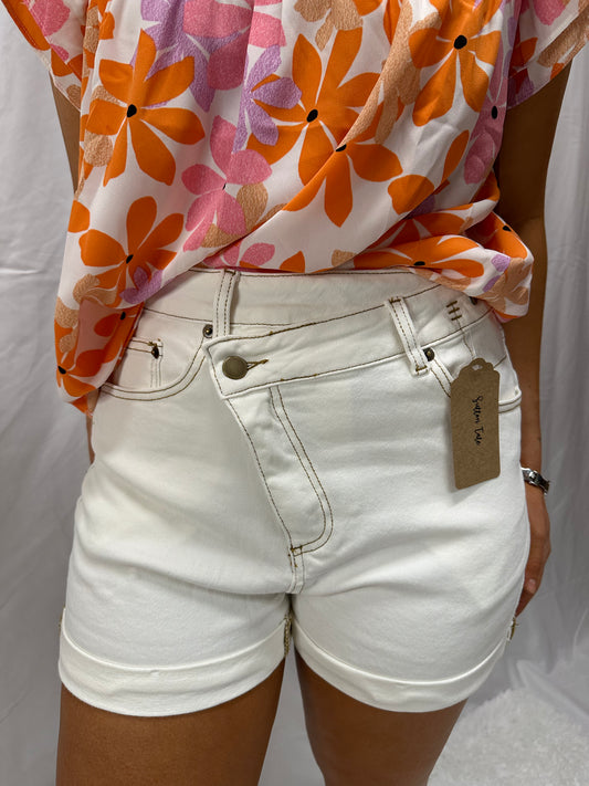 Salty Summer Denim Shorts