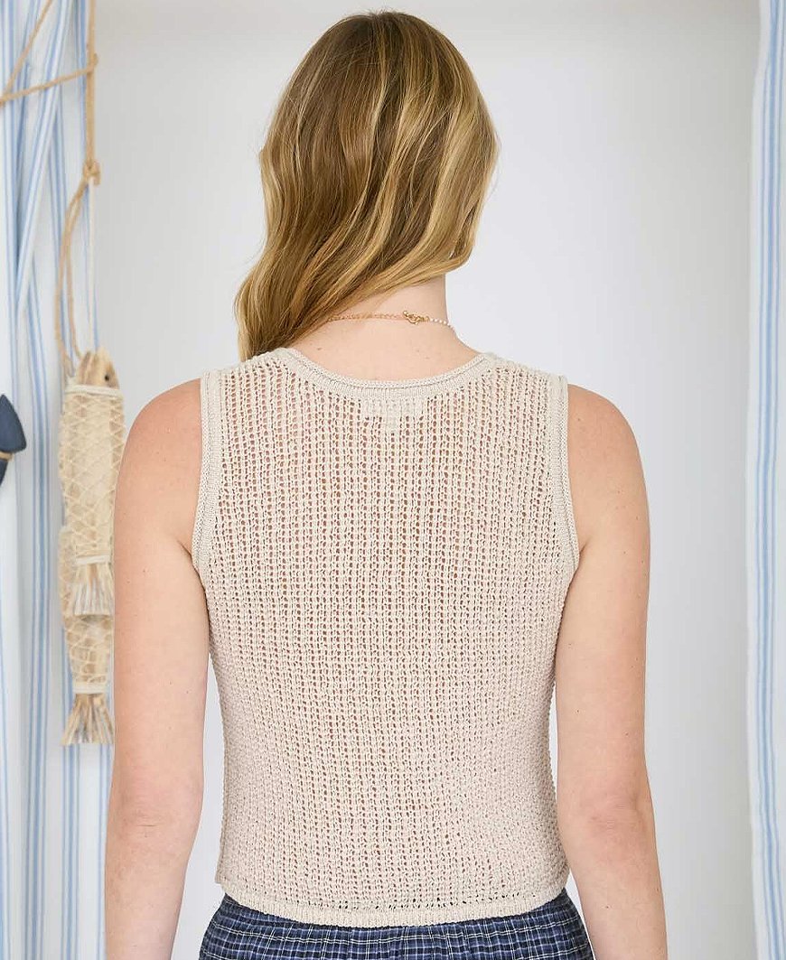 Beige Spring Vest