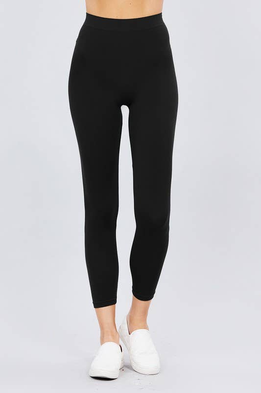 Black Seamless Legging