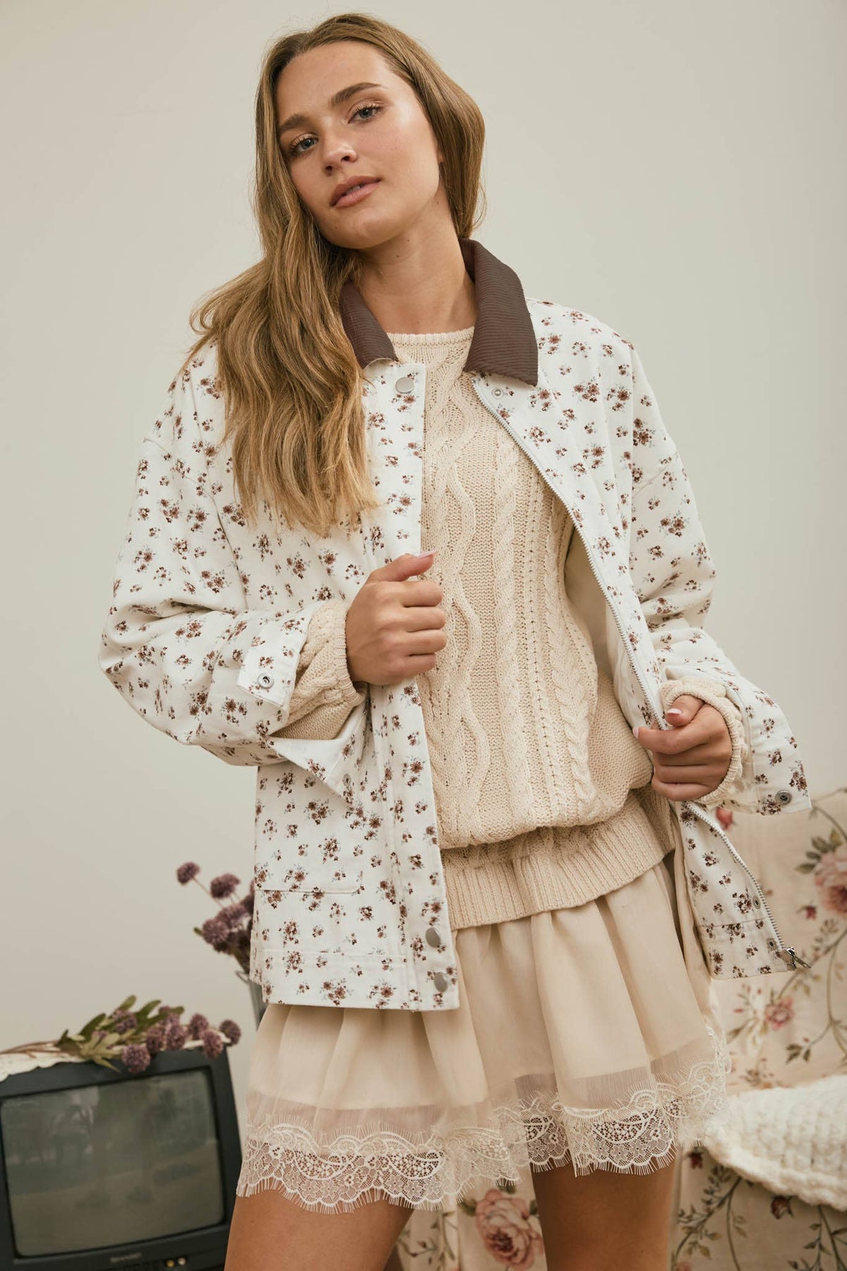 Floral Fall Jacket