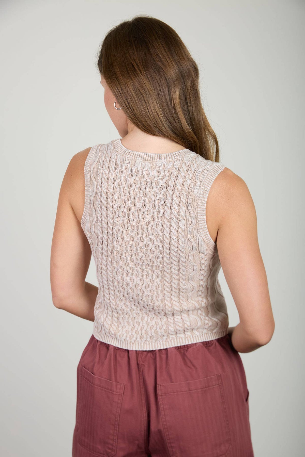 Khaki Caroline Sweater