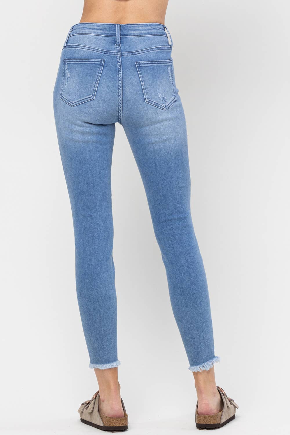 Everyday High Rise Crop Skinny Jeans