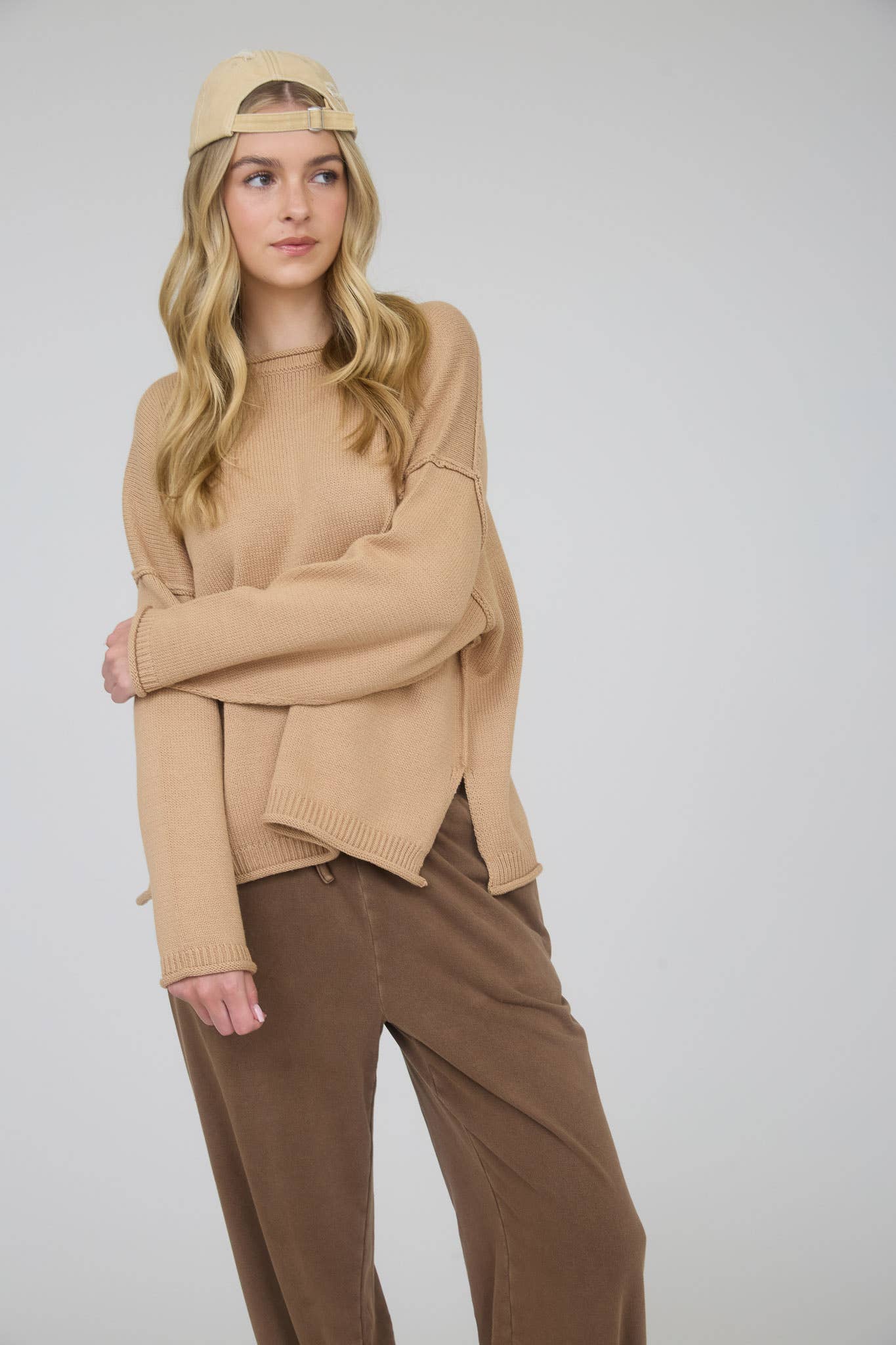 Coffee Drift Sweater