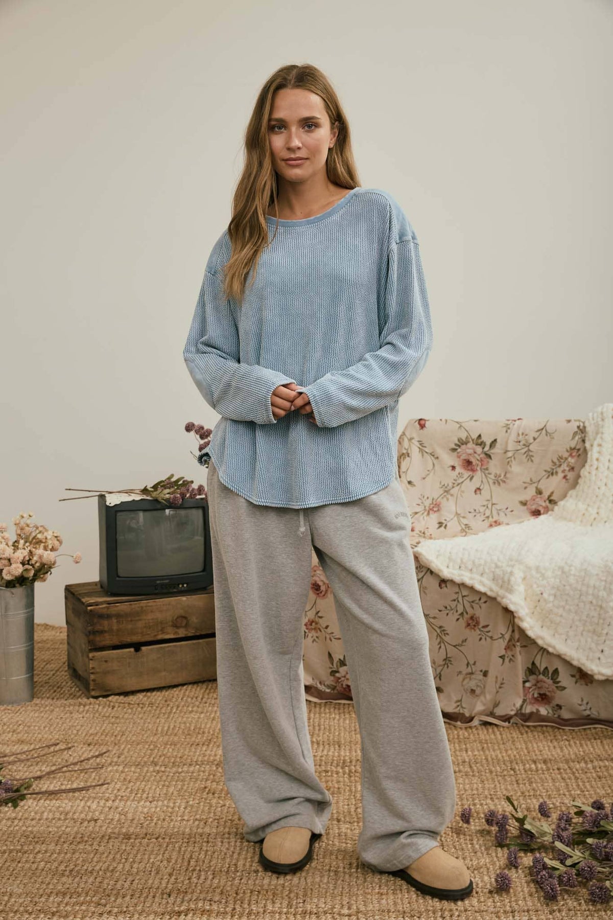 Light Denim Long Sleeve