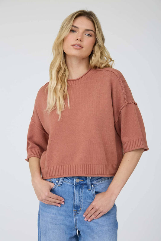 Sienna Short Sleeve Sweater