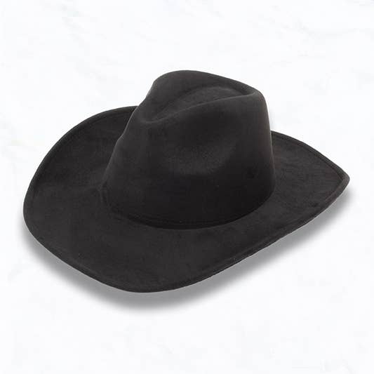 Black Cowboy Up Hat