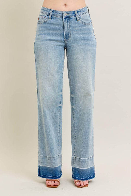 MidRise Perfect Contrast Jeans (Judy Blue)