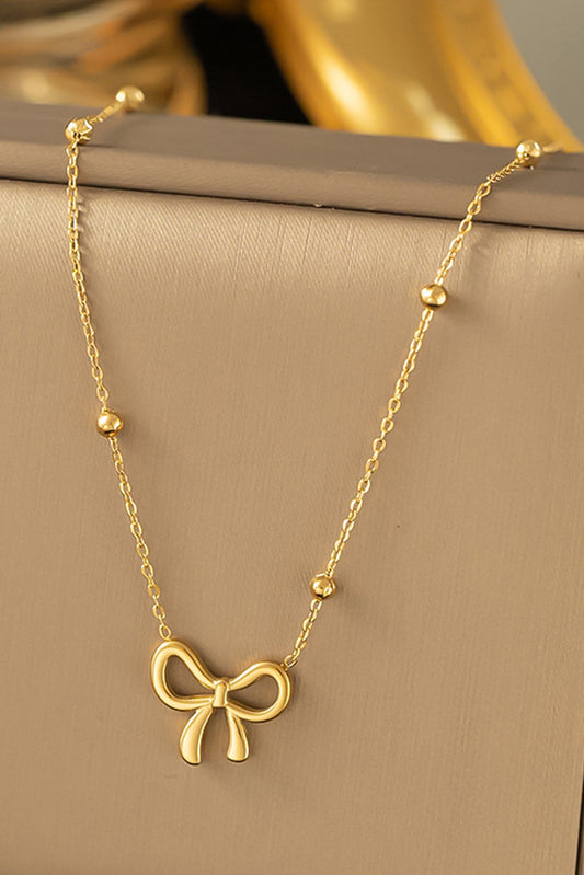 Blakely Bow Necklace
