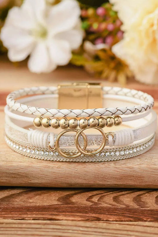 White Buckle Bracelet