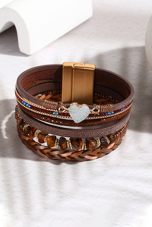 Brown Buckle Bracelet