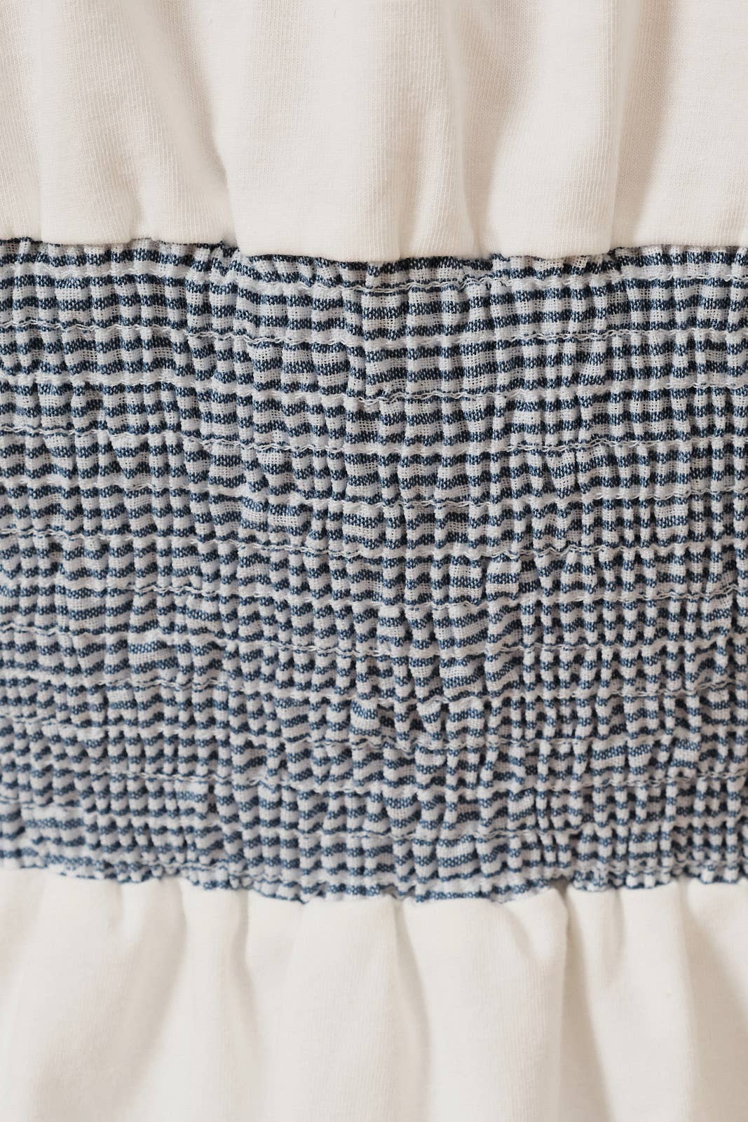 Navy Stripe Baby Doll Top