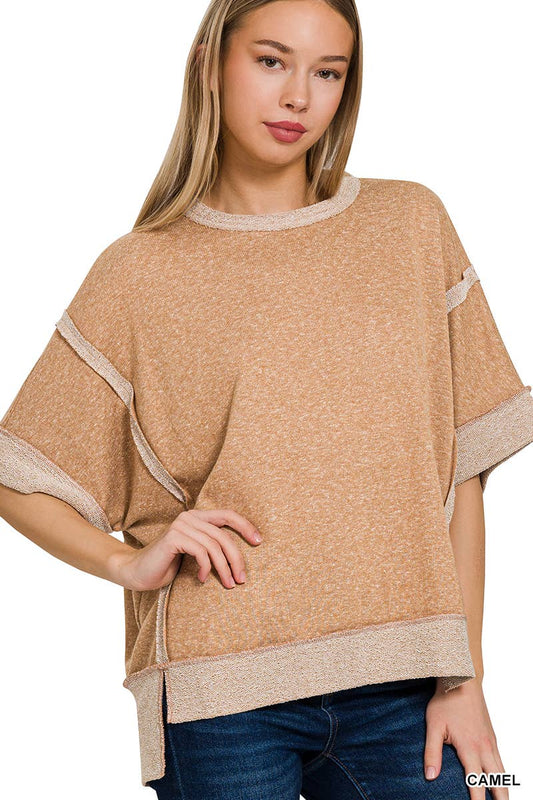 Summer to Fall Camel Top