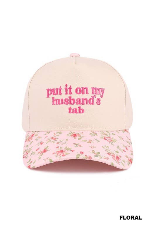Put It On My Husband's Tab Cap