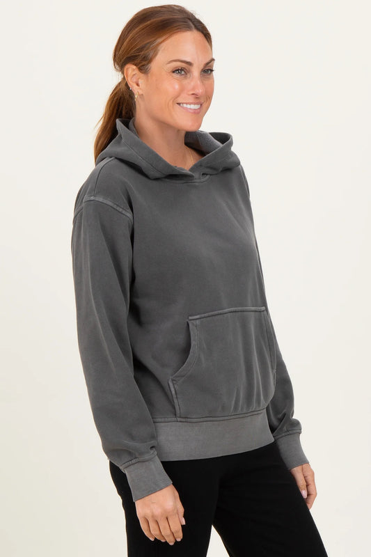 Soft Smooth Charcoal Hoodie