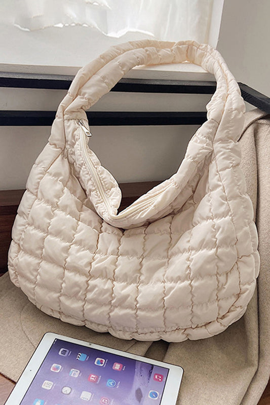 Soft Cream Shoulder Bag