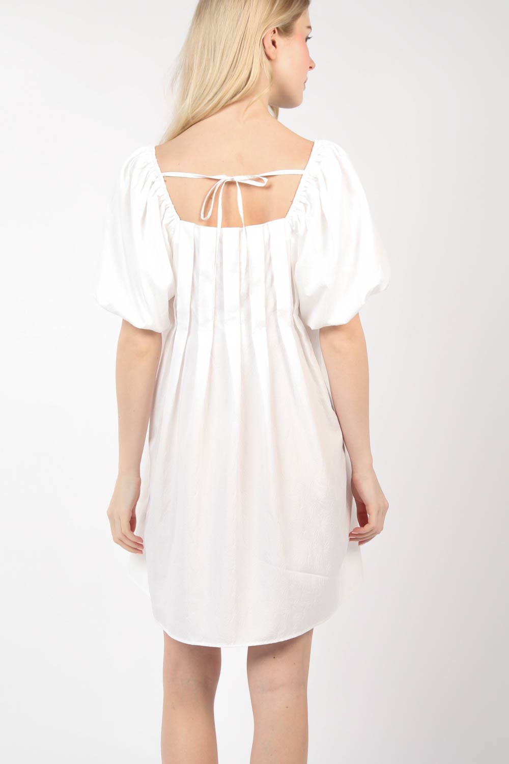 White Spring Mini Dress