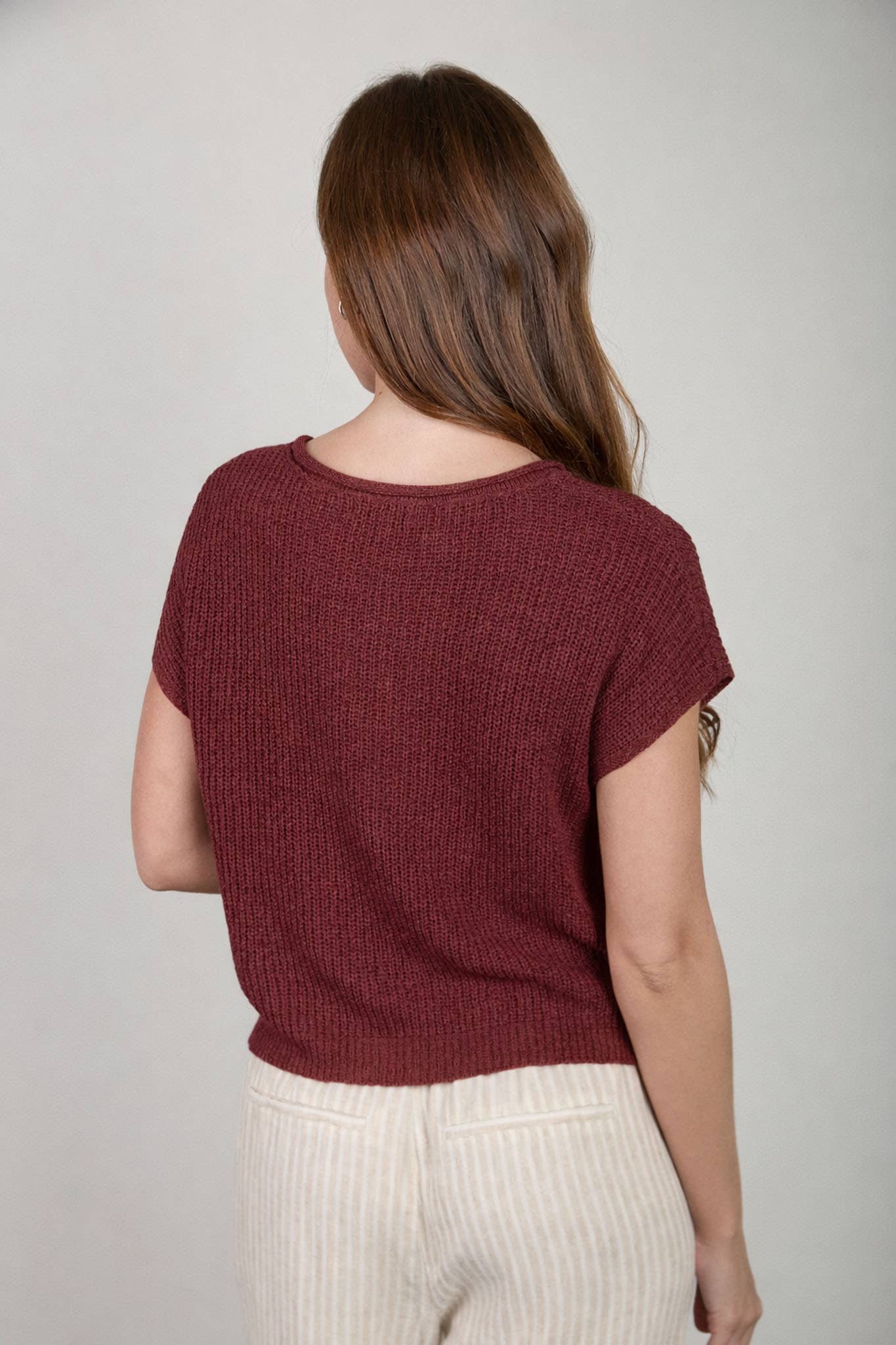Maroon Fall Sweater
