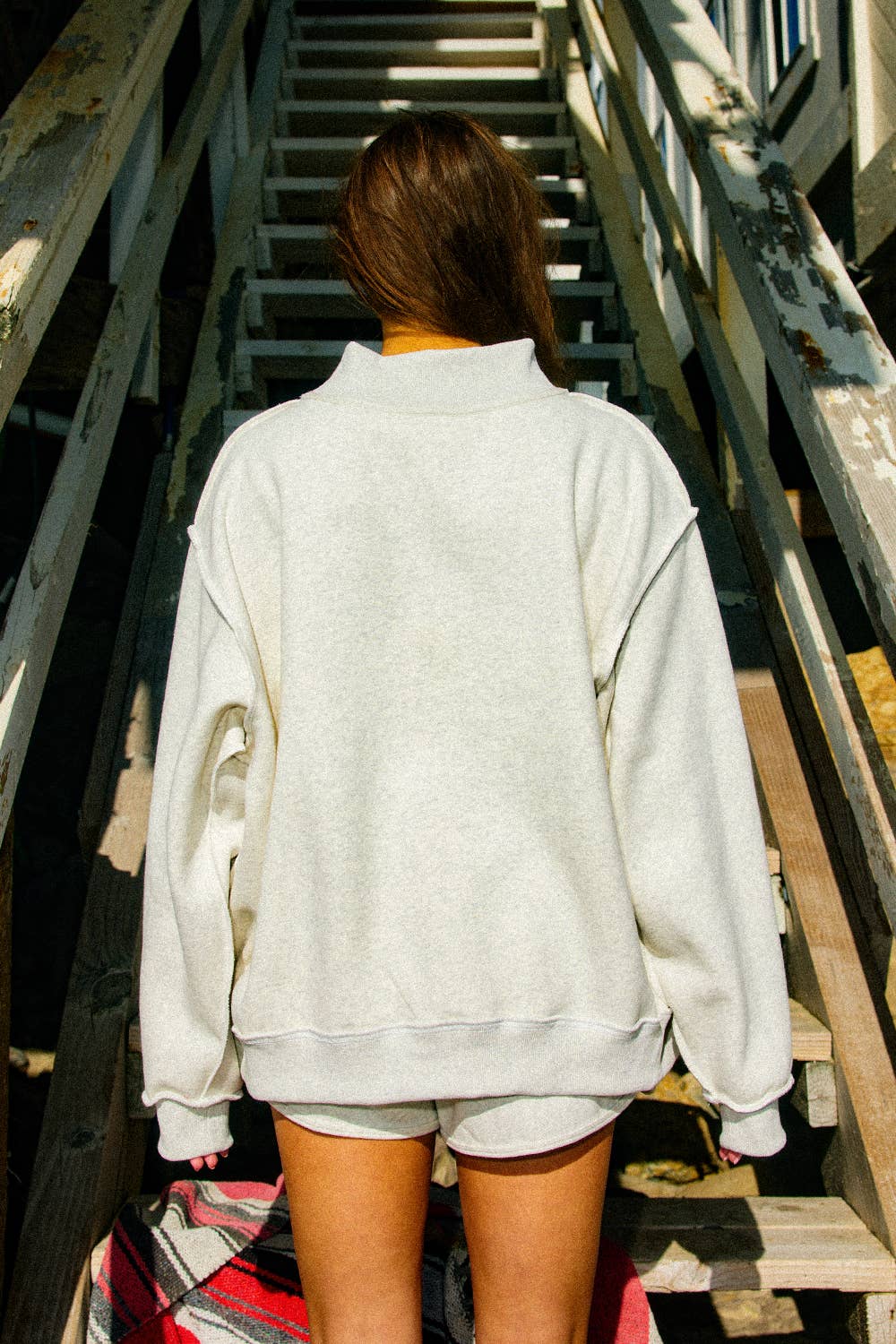 LAKE & MOUNTAIN Reversible MockNeck