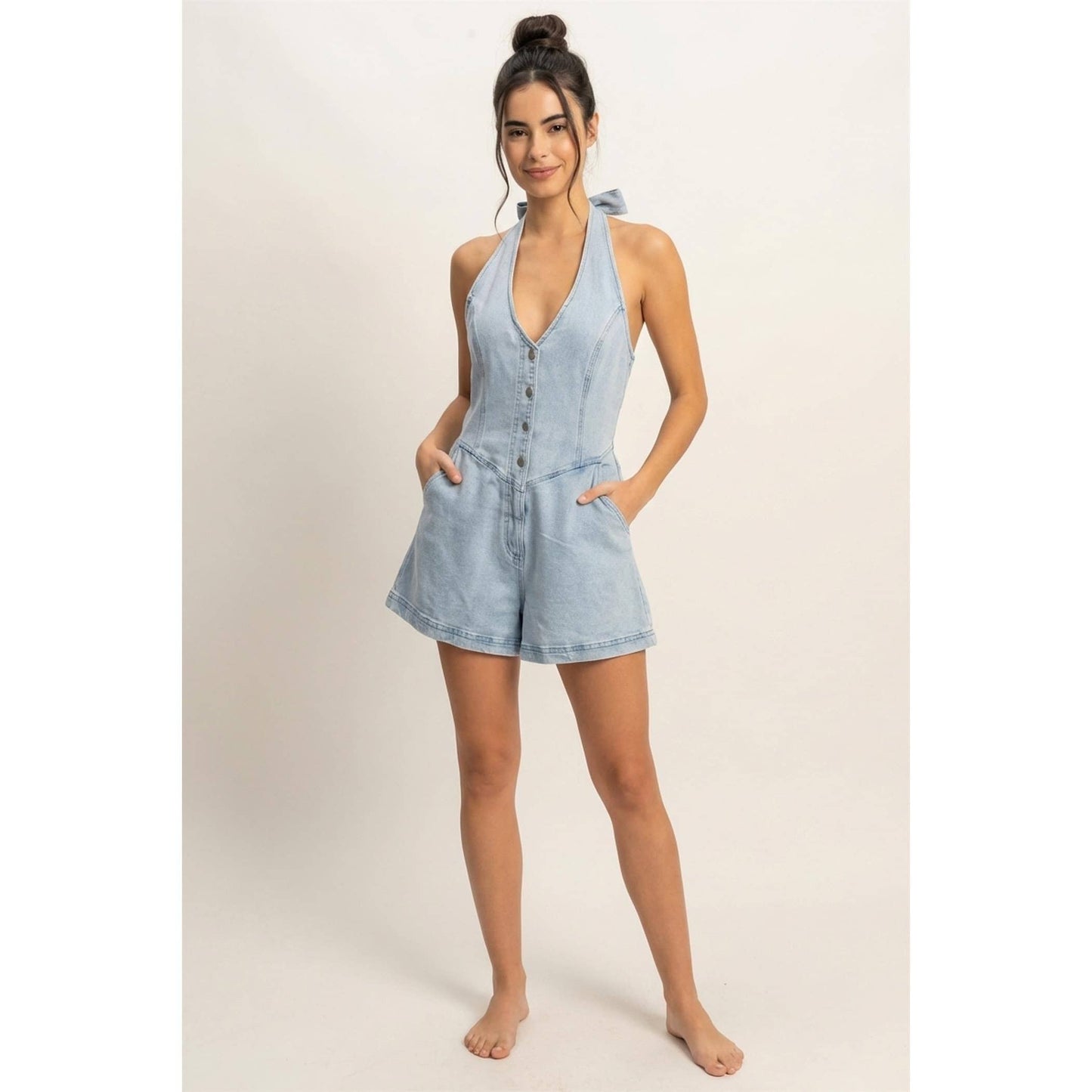 Indigo Breeze Romper