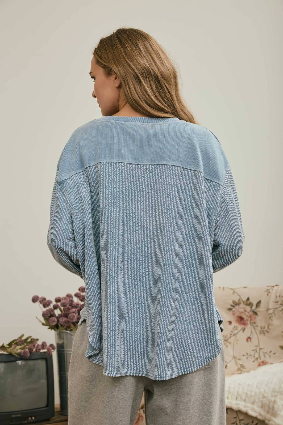Light Denim Long Sleeve