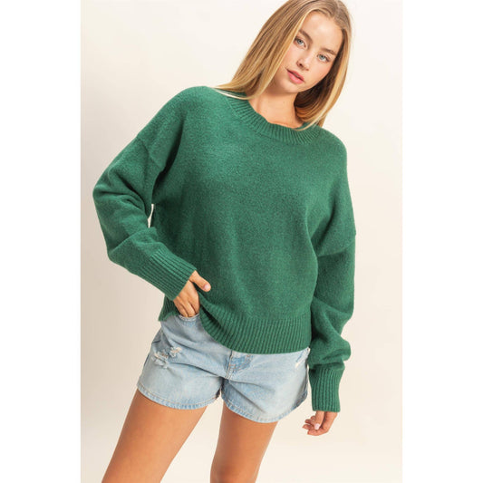 Emerald Meadow Sweater