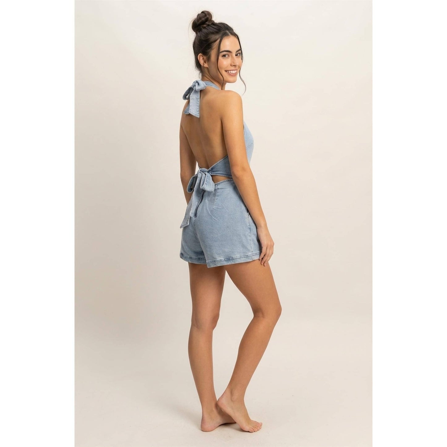 Indigo Breeze Romper